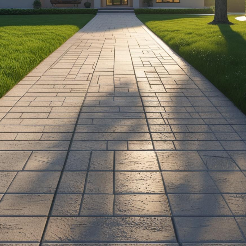 Driveway Concrete Paved by Rhuddlan driveway company