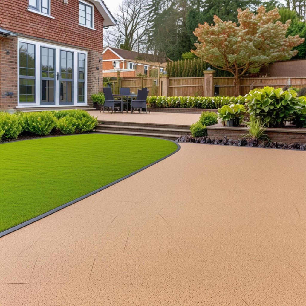New Resin Paving in Rhuddlan